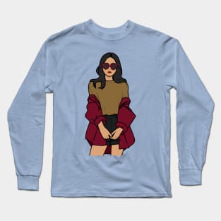 Fashion girl Long Sleeve T-Shirt